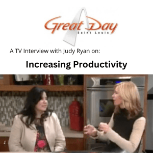 TV interview with Judy Ryan on Great Day St. Louis